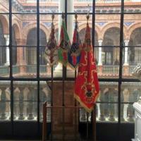 Guiones del Cuartel General de la Fuerza Terrestre Sevilla. Edificio Plaza de España.