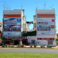 Cartel lona publicitaria de Gran formato. Autonovo, Catsa, Motrisa, Vanauto Nissan Dos Hermanas Sevilla.