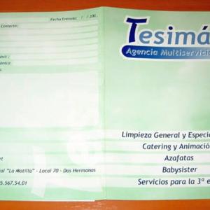 Dise&ntilde;o de la carpeta de Tesim&aacute;, Dos Hermanas SEvilla