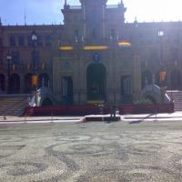 Fachada de Capitanía a la Plaza de España DIFAS 07 Sevilla