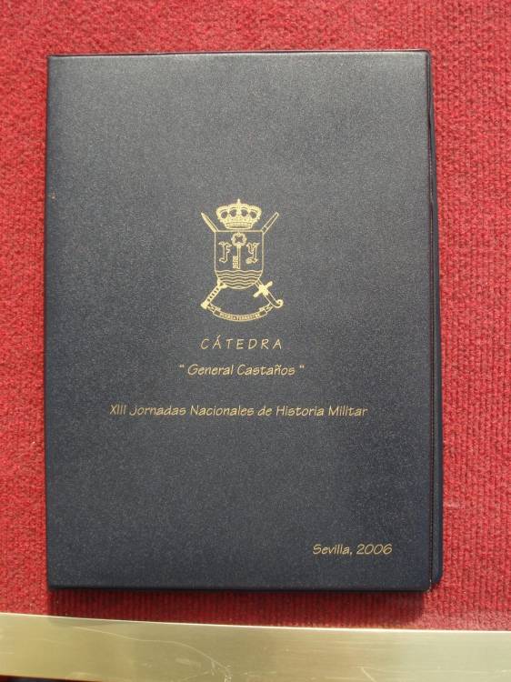 Carpeta de congreso serigrafiada  Fuerza Terrestre Sevilla
