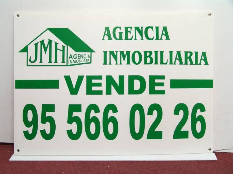 Carteles de Inmobiliarias. Serigrafía a 1 color