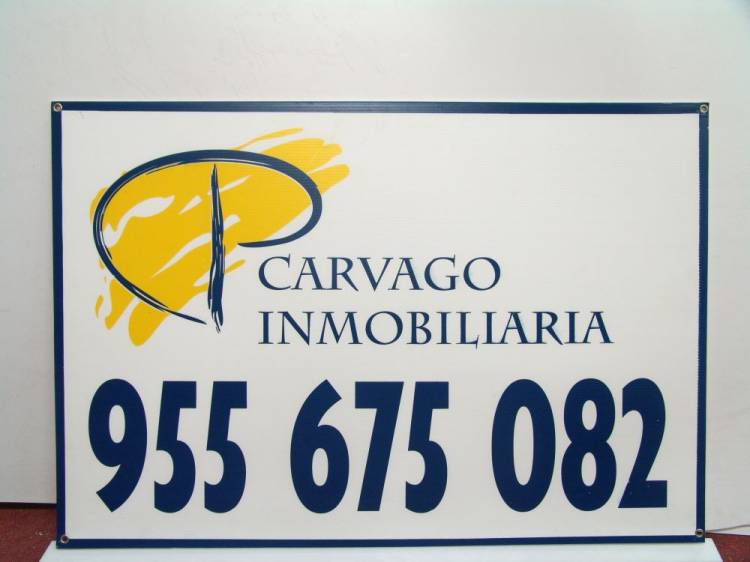 Carteles de Inmobiliarias. Serigrafía a 2 colores