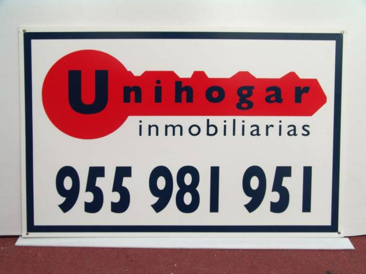 Carteles de Inmobiliarias. Serigrafía a 2 colores
