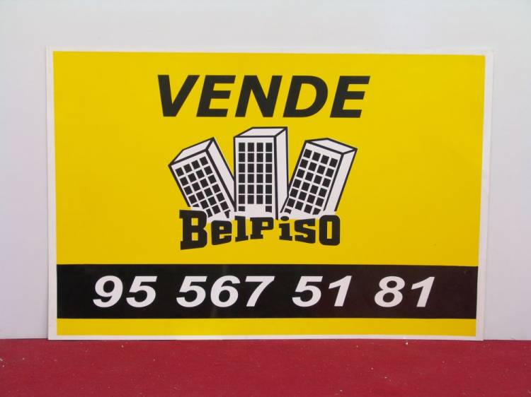 Carteles de Inmobiliarias. Serigrafía a 2 colores