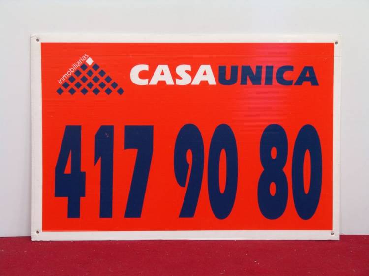 Carteles de Inmobiliarias. Serigrafía a 2 colores