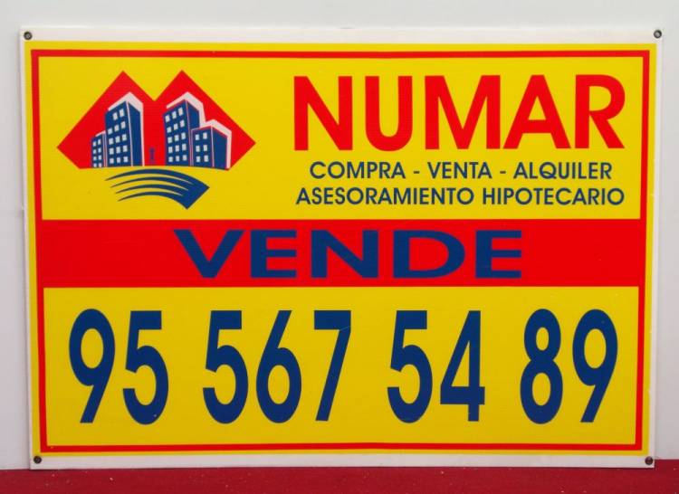 Carteles de Inmobiliarias. Serigrafía a 3 colores