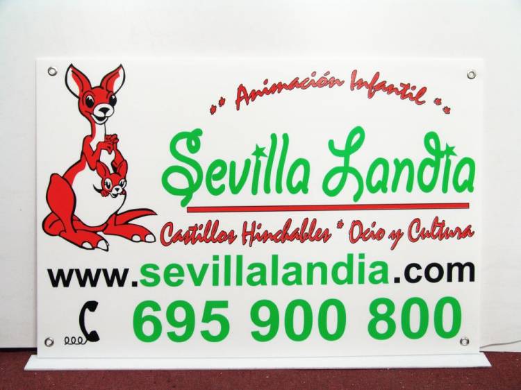 Carteles de Inmobiliarias. Serigrafía a 3 colores