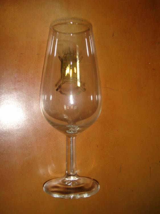 Catavino Jerezano grabado en oro 24 K Fuerza Terrestre Sevilla