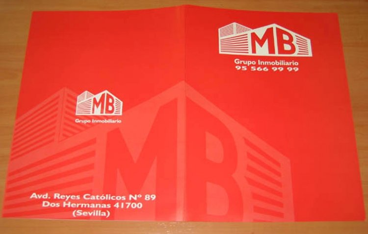 Dise&ntilde;o de carpeta para MB, Dos Hernanas Sevilla