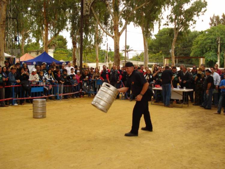 Lanzamiento de barriles