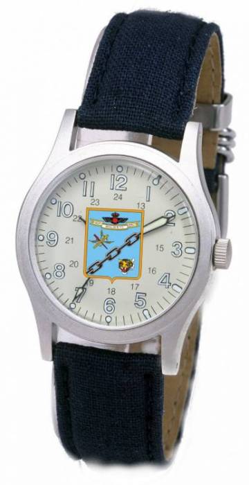 Reloj con esfera serigrafiada para EVA 3 Escuadron del Ejército del Aire Sevilla.