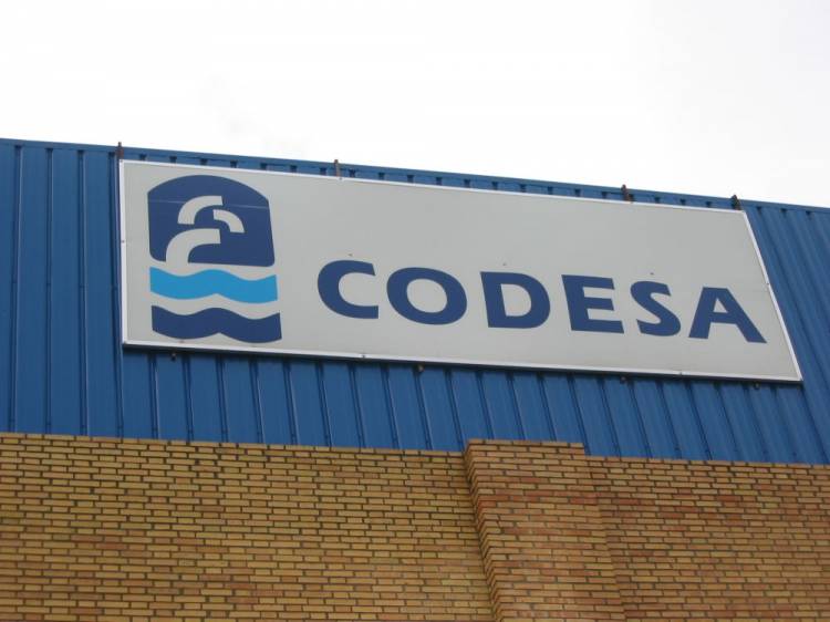 R&oacute;tulo cartel Codesa Sevilla