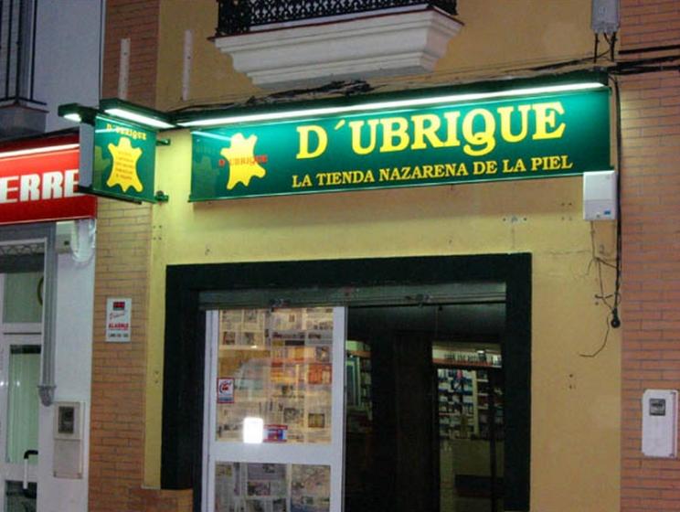 R&oacute;tulo cartel luminoso Luminaria de D&acute;Ubrique Dos Hermanas Sevilla