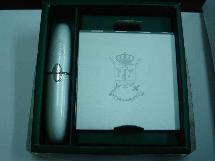 Set grabado a l&aacute;ser Fuerza Terrestre Sevilla