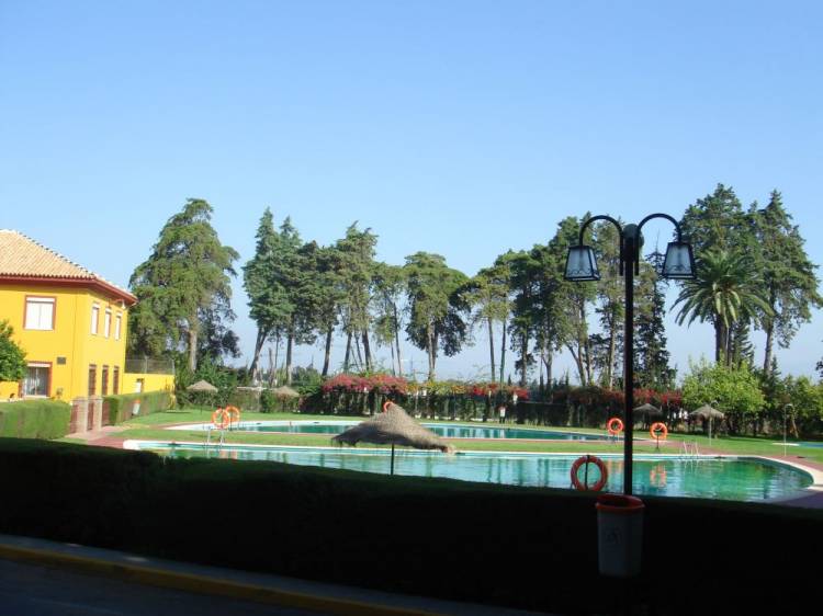 Vista de piscinas