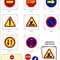 Para vallas y caballetes