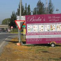 Remolque publicitario valla móvil Bodas  Dos Hermanas Sevilla