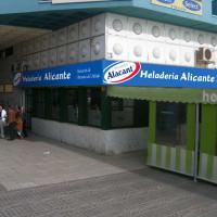 Rotulación de rótulo cartel. Helados Alacant Cádiz