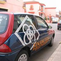 Rotulación en vinilo de corte simi-integral Grupo Vitannia, Dos Hermanas Sevilla