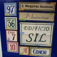 Rótulo cartel Cerámica personalizada