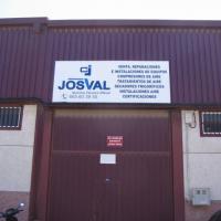 Rótulo cartel en vinilo Josval Sevilla