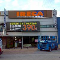 Rótulos Ireca Utrera Sevilla. Rotulación de frentes