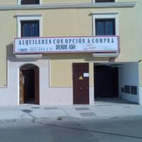 Cartel de obra. Obrasur Jeréz