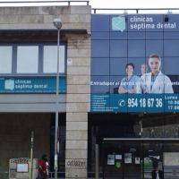 Clínicas Séptima Dental Ciudad Expo. Rotulación de vinilos en Sevilla