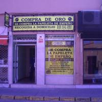 Compra Oro Gines Sevilla.  Rotulación de vinilos en impresión digital.