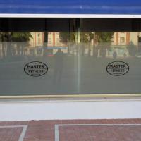 Master Fitnes Dos Hermanas. Rotulación de vinilos en Sevilla