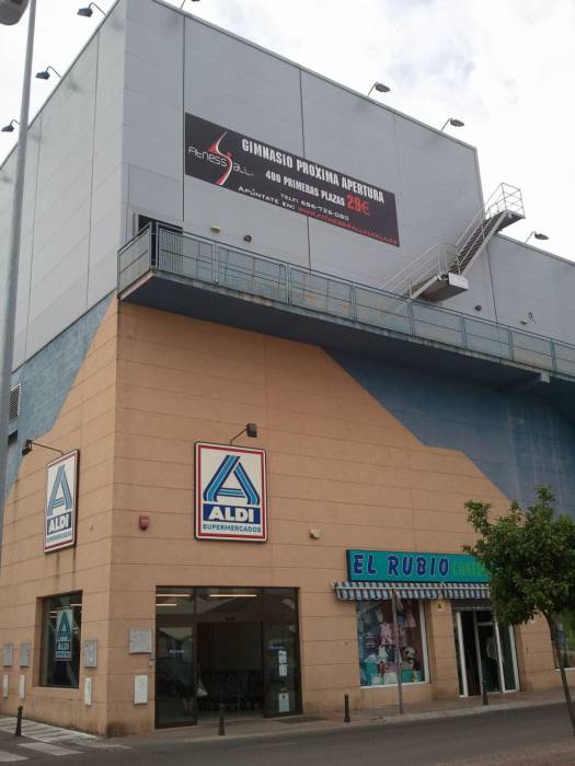 Rotulación de facahada Gimnasio Fitness Sall Alcalá de Guadaira Sevilla