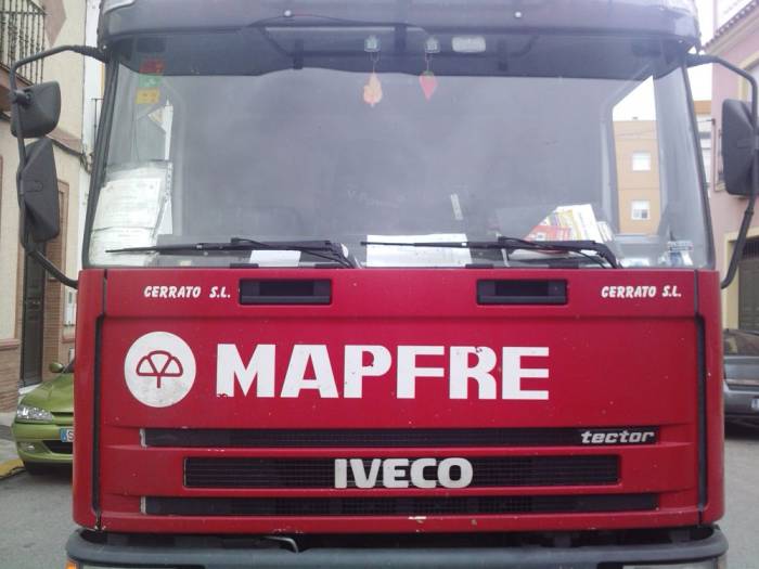 Rotulación de Grúa Mapfre, Dos Hermanas Sevilla