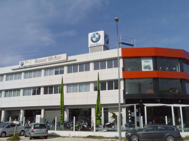  R&oacute;tulo Cubo luminoso BMW Boxer Motor Sevilla