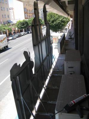 R&oacute;tulo luminoso con imagen corp&oacute;rea. Cl&iacute;nicas S&eacute;ptima C&aacute;diz