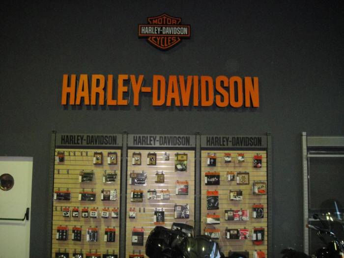 R&oacute;tulo luminoso Letras corp&oacute;reas con led. Harley Dadvison Sevilla