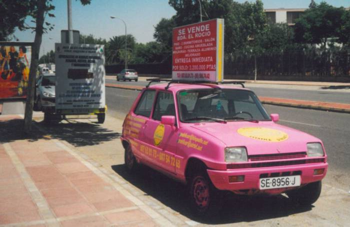 Servicio de banderola de 1 cliente a&ntilde;o 1999