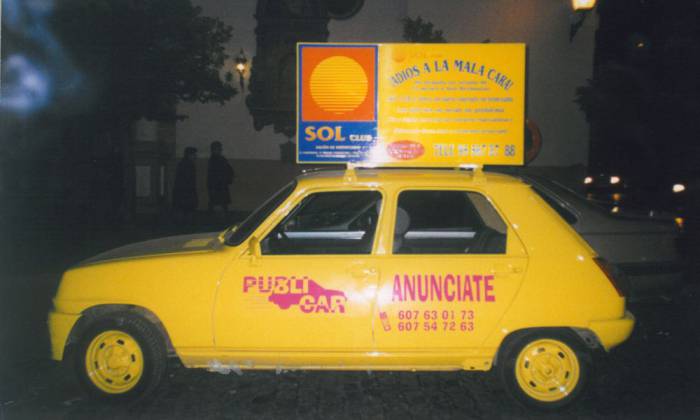 Servicio de Banderola nocturno a&ntilde;o 1999