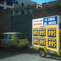 Remolque Carrefour 2.35x1.80 mts Dos Hermanas Sevilla