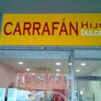 Rótulo cartel Carrafán Sevilla