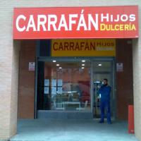 Rótulo cartel Carrafán Sevilla