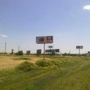 Rótulo cartel Señalización sobre Monoposte Burguer King Sevilla