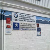 Rótulo cartel Talleres Novochapa Granada Polígono Albolote