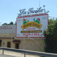 Rótulo cartel Valla de 7.20 x 4 Iguanas Ranas Sevilla