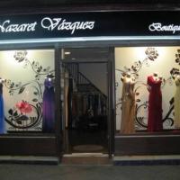 Rótulo de letras y logos de neón pírex. Boutique Nazaret Vázquez Dos Hermanas Sevilla