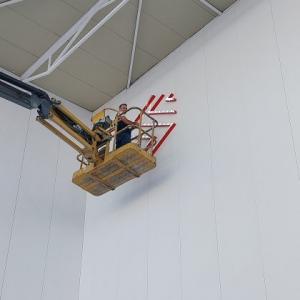 Letras corpóreas en aluminio lacado y frontal de metacrilato rotulado e iluminados con led, para Ontimé Sevilla. Trabajos para Spal Servicios Sevilla. Letras corpóreas en aluminio lacado y frontal de metacrilato rotulado e iluminados con led, para Ontimé Sevilla. Trabajos para Spal Servicios Sevilla.