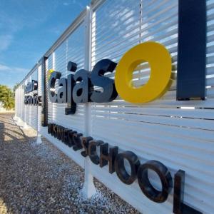Rótulos en letras corpóreas iluminadas con led, Instituto Cajasol. Trabajo para el Grupo Recio en Sevilla. Rótulos en letras corpóreas iluminadas con led, Instituto Cajasol. Trabajo para el Grupo Recio en Sevilla.