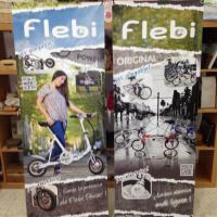 Lonas para enaras. Flebi, bicicletas eléctricas, Sevilla