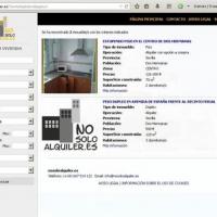nosoloalquiler.com. Diseño web en Sevilla