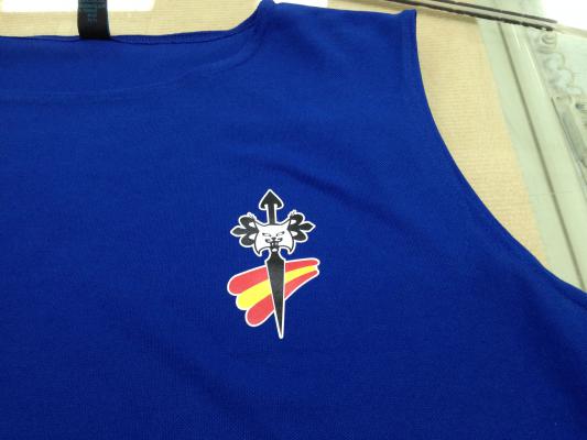 Camiseta serigrafiada. Carrera Las III Leguas de Las Marismas, Sevilla